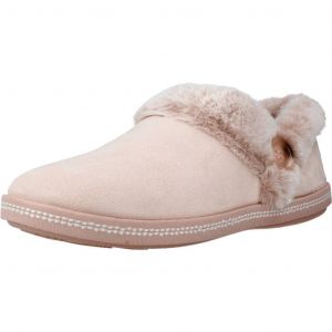 Skechers Cozy Campfire-Fresh Toast, Chausson Femme, Rose poudré, 38 EU