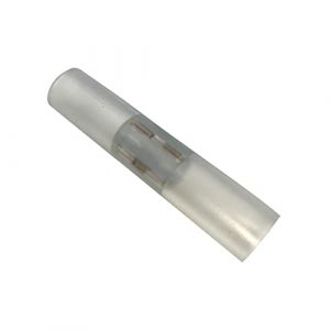 Image de Luccika - 1 connecteur interme'diaire pour tubes led 13 mm transparent jonction IP65 pour tube lumineux 220V ac