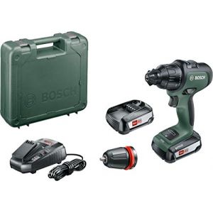 Bosch 06039B5101 perceuse-visseuse à percussion sans fil AdvancedImpact 18 (2 batteries, système 18V, dans un coffret)