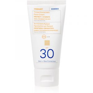 Korres YOGHURT Getönte Sonnencreme für das Gesicht SPF30 Sonnencreme