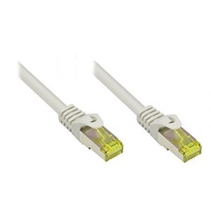 Image de Good Connections Cordon de raccordement RJ-45 (M) pour RJ-45 (M) 7.5 m SFTP, PiMF CAT 7 sans halogène, moulé, sans crochet,…