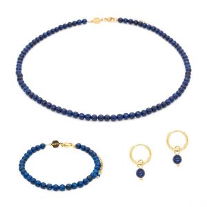 Parure femme Sloya Serena Lapis-lazuli