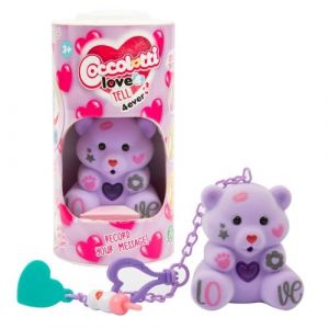 Coccolotti, Ourson intéractif Love & Tell 4 Ever, Effets sonores et Lumineux, Modèle Sparkle, pour Les Enfants dès 3 Ans, CCL445