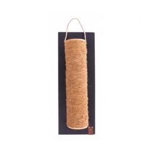 Martin Sellier Griffoir pour chat en fibres de coco Up and Down Black 55 cm Sensation Vietnam