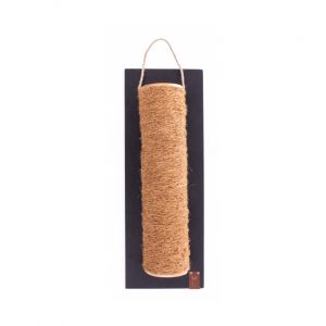 Image de Martin Sellier Griffoir pour chat en fibres de coco Up and Down Black 55 cm Sensation Vietnam