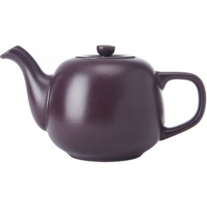 La Cafetière Théière classique traditionnelle à poignée confortable et bec verseur anti-goutte, sert 2 tasses, convient aux sachets de thé, facile à nettoyer, passe au lave-vaisselle, 650 ml, violet