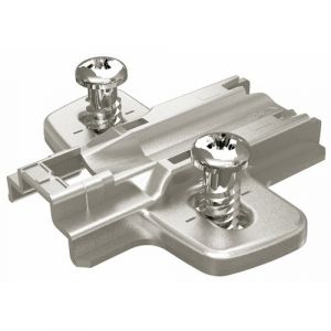 Hettich Embases cruciformes avec vis prémontées - Sensys et Intermat - D 3 mm-10 pièces