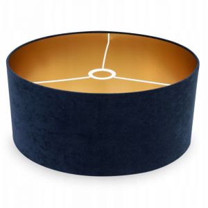 ABAT-JOUR MODERNE EN VELOURS DORÉ 44 cm