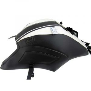 Bagster Tapis de réservoir carbone/deco blanche (1608K) Ducati DIAVEL 1200
