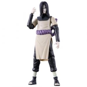Bandai Anime Heroes Naruto Shippuden - Figurine Orochimaru - Licence Officielle Naruto Shippuden - Figurine Manga Anime Heroes 17 cm - Figurine Orochimaru articulée - Jouet Enfant 4 ans et + - 36968