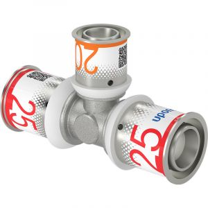 Uponor Té à sertir réduit 25-20-25 Réf. 1070577