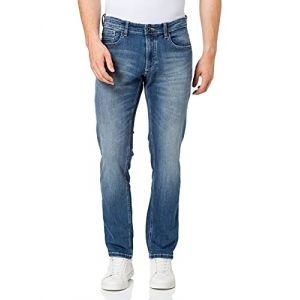 Image de Camel Active 5-Pocket Madison Jean Droit, Bleu (Mid Bleu 84), W40/L30 (Taille Fabricant: 40/30), Homme