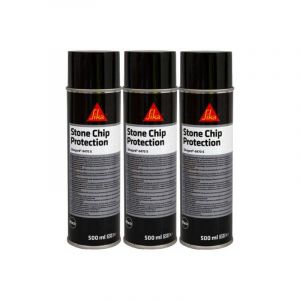 Sika Lot de 3 revêtements anti-gravillons gard 6470 s - Noir - 500ml