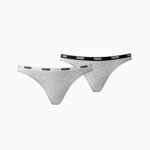 Image de Puma Bikini 2 Pack L Grey / Grey - Grey / Grey - L