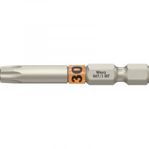 Wera 05060510001 - Embout avec fonction de retenue; 867/4 TORX HF Embouts avec fonction de retenue, TX 30 x 50 mm