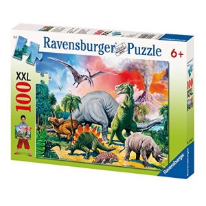 Image de Ravensburger Puzzle enfant - Au Milieu Des Dinosaures - 100 Pièces