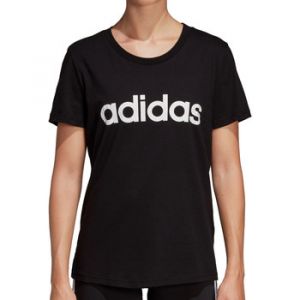 Adidas T-shirt Essentials Linear Slim Tee Women Noir - Taille EU S,EU M,EU XL