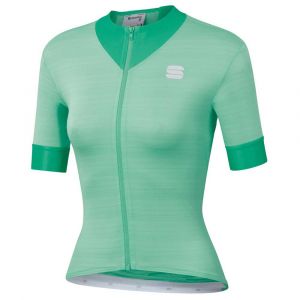 Sportful Women's Kelly Short Sleeve Jersey - Maillot de cyclisme taille S, gris