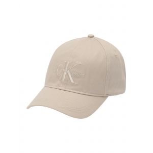 Calvin Klein Casquette FEMME coton biologique beige