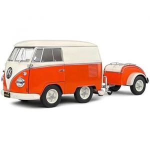 Solido 1:18 Kool Kombi Orange & White 1950