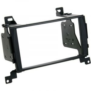 Adaptateur de façade 2-din pour hyundai santa fe 2007 > noir