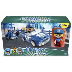 Splash Toys Voiture de police Pinypon Action et son policier
