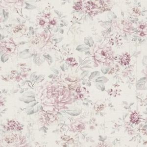 Rasch Papier peint floralpapier peint, fond d'écran 516029 weiß rosa | Papier peint vintage papier peint, fond d'écran | apier