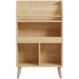 DRAWER Meuble de rangement enfant en bois H102cm - Bois clair - Axel