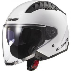 Ls2 Casque Jet Copter Blanc - L = 59-60 cm - Blanc