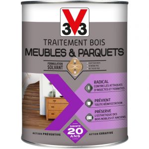 V33 Traitement du bois meuble, parquet et boiserie 0.5 l