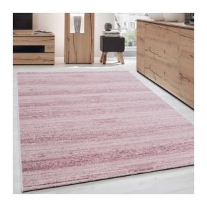 Tapis Moderne - CARPETTEX - Uni - Rose - 200 x 290 cm