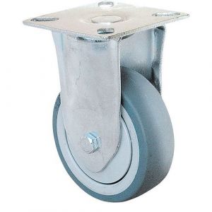 Guitel Roulette Thermoplastique Fixe Ã? 75mm Ã? 75 Mm - 60 Kg