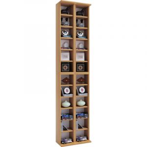Vcm Bois Cd Dvd Stand Étagère Rangement Étagère Sur Pied Support Almera Bois Cd Dvd Stand Étagère Rangement Étagère Sur Pied Support Almera