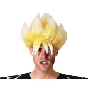 Atosa Perruque Dragon Manga Jaune