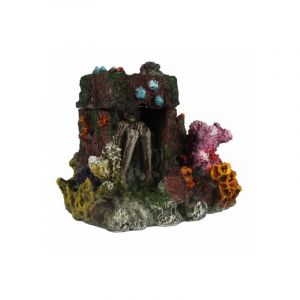 Aqua della Décoration pour aquarium os perdus en résine