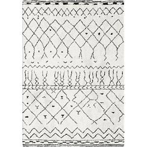 Image de Décoweb Tapis motif Berbère Dharan Clair - 80 x 150 cm