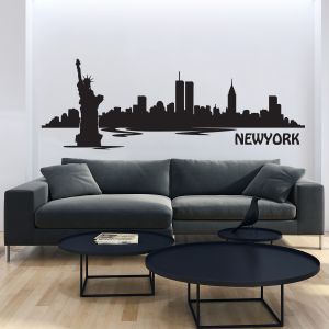 Sticker Vue sur New-York