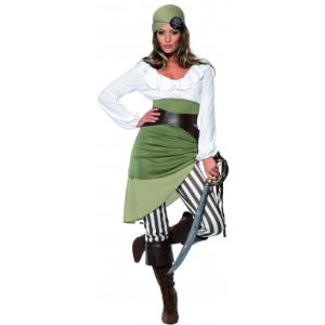 D&eacute;guisement pirate avec bandana (taille L)
