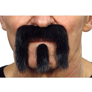 Viving Costumes Costumes-203908 203908 Moustache, Multicolore, Taille Unique