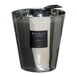 Baobab Collection Bougie parfumée Platinum - 16 cm