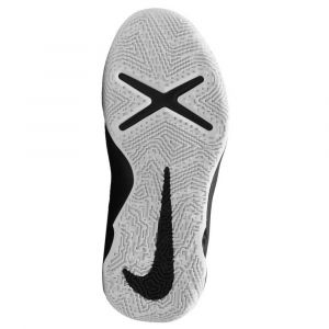 Nike Team Hustle D 10 GS, Chaussure de Piste d'athltisme, Black MTLC Silver Volt White, 40 EU