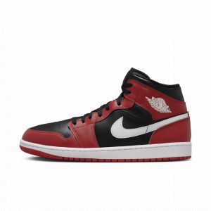 Image de Jordan Air 1 Mid Rouge/noir