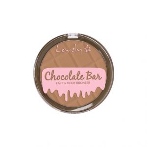 Lovely Bronceador en polvo para rostro y cuerpo Chocolate Bar - 1