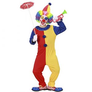 Widmann W MILANO Party Fashion - Costume enfant clown, robe, cirque, carnaval