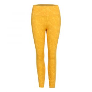 Asics Jacquard Collant De Course Femmes - Jaune, Taille XS