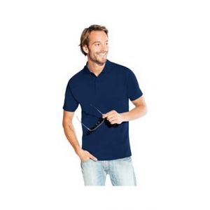 Image de Promodoro Polo supérieur grandes tailles Hommes, XXXL, bleu marine