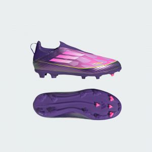 Adidas Chaussures de football sans lacets enfant F50 League Lamine FG/AG