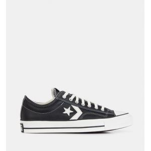 Image de Converse Mod&egrave;le Star Player 76 Fall Leather BLCKWHT, Noir, 43 EU