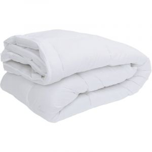 VidaXL Protège-Matelas Blanc 140x190 Cm