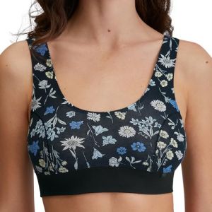 Calida Elastic Trend Femme Bustier, Black